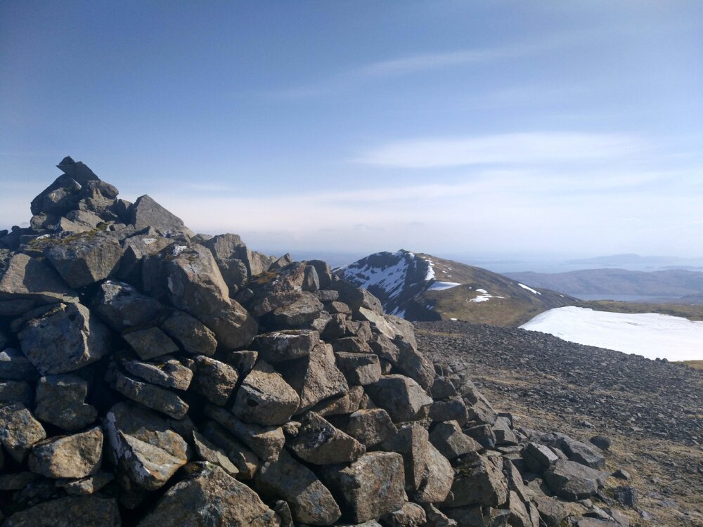 Looking south-west towards Loch-na-Keal with Loch Ba in the distance