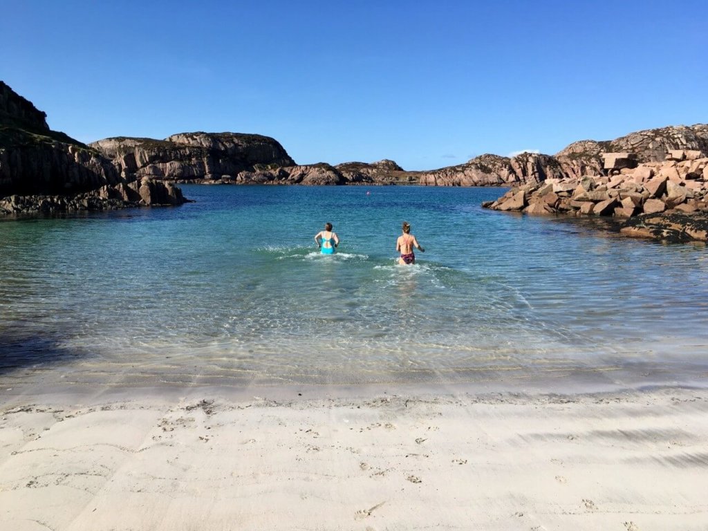 Wild Swimming in Scotland - Isle of Mull and Isle of Iona