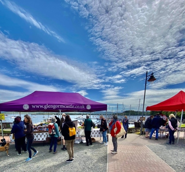 Tobermory Producers open air market