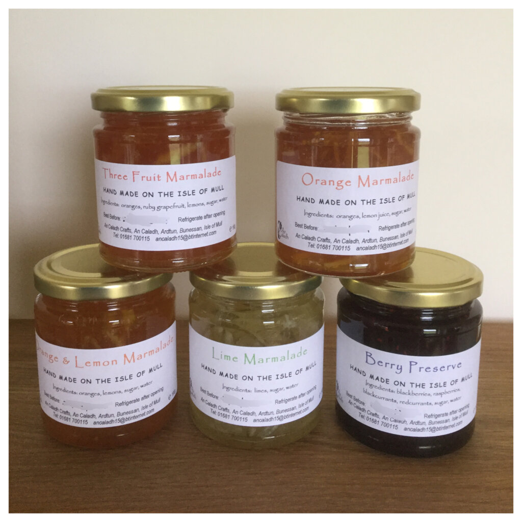 An Caladh Marmalade and Preserve - The Mull and Iona Shop