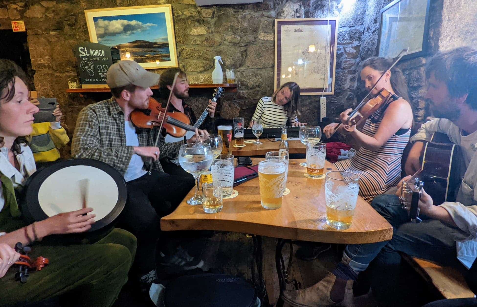 Winter Season at the Keel Row Pub Visit Mull Iona