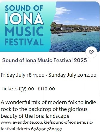 Sound of Iona Music Festival