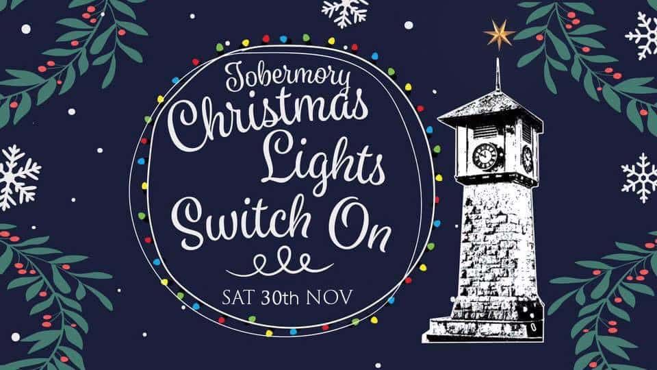 Tobermory Christmas Lights Switch on 2024